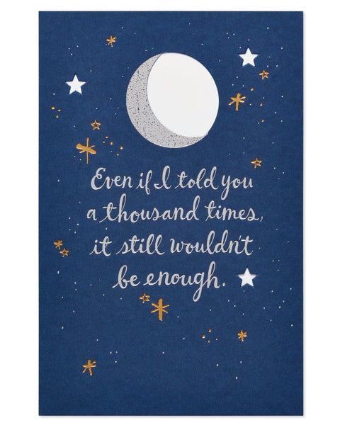 Greeting Card-Starry Birthday for Dad