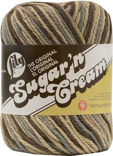 Lily Sugar'n Cream Yarn - Ombres-Earth