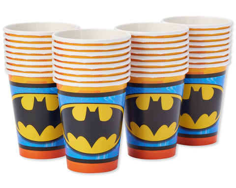 Paper Drinking Cups 9oz 32/Pkg-Batman