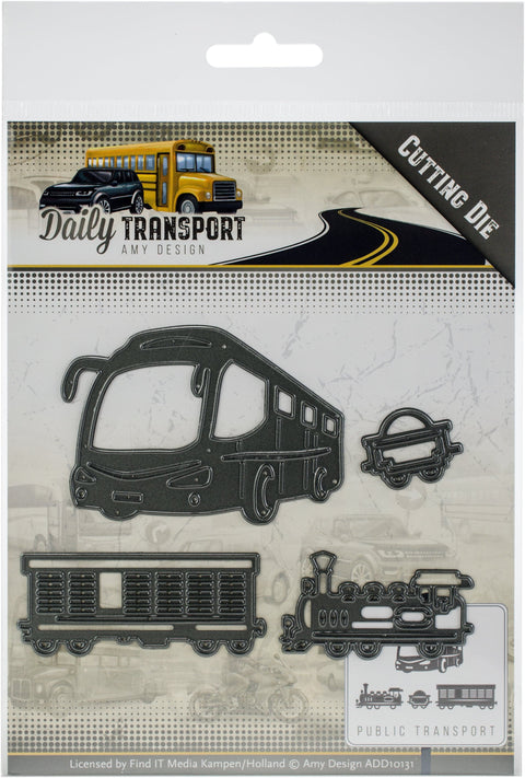 Find It Trading Amy Design Die-Public Transport, Daily Transport