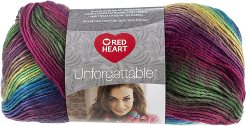 Red Heart Unforgettable Yarn-Stained Glass