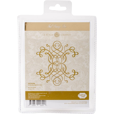 Couture Creations Anna Griffin Hotfoil Stamp-Curling Motif