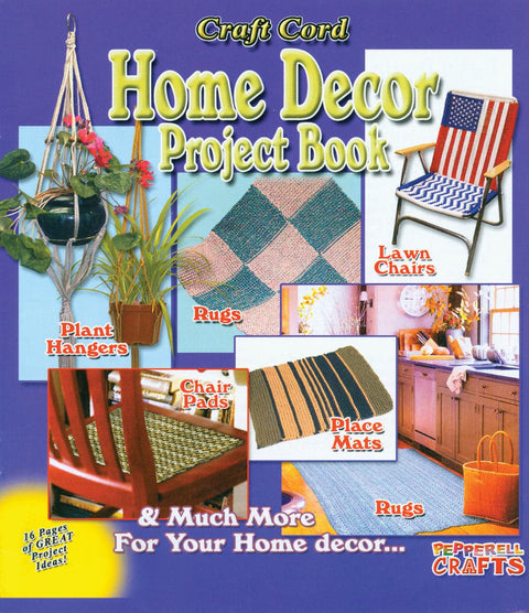 Craft Cord Home Decor Project Book-