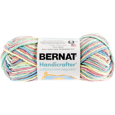 Bernat Handicrafter Cotton Yarn - Ombres-Candy Sprinkles