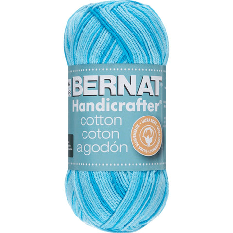 Bernat Handicrafter Cotton Yarn - Ombres-Swimming Pool