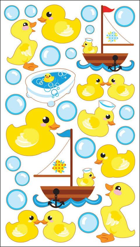 Sticko Dimensional Stickers-Rubber Duckies
