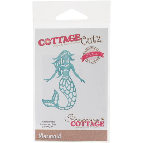 CottageCutz Elites Die-Mermaid 2.2"X3"