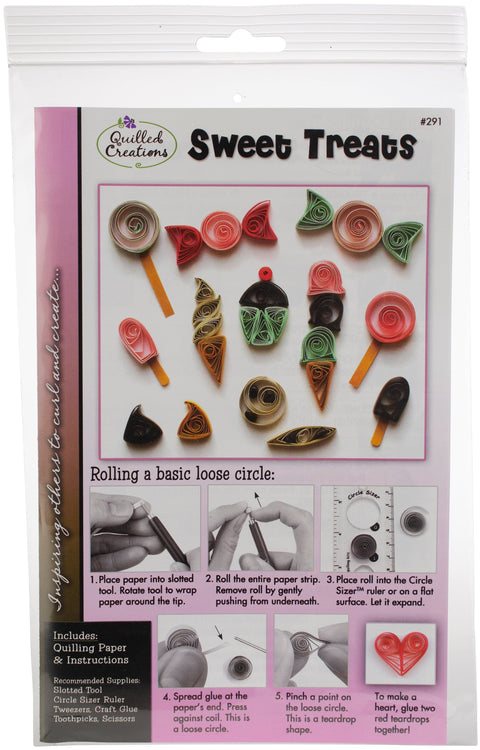 Quilled Creations Quilling Kit-Sweet Treats