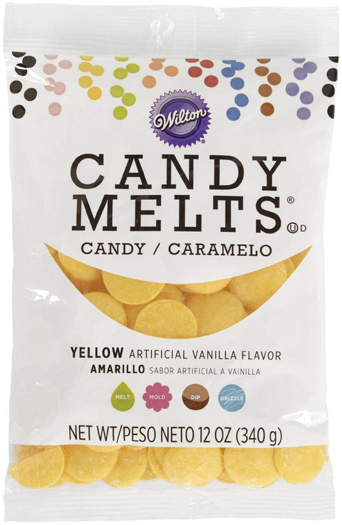 Candy Melts Flavored 12oz-Yellow, Vanilla
