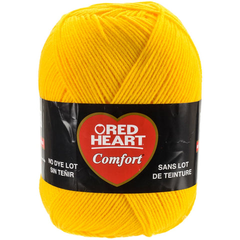 Red Heart Comfort Yarn-Bright Yellow