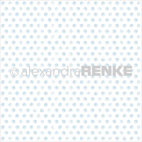 Alexandra Renke Single-Sided Cardstock 12"X12"-Blue Dots