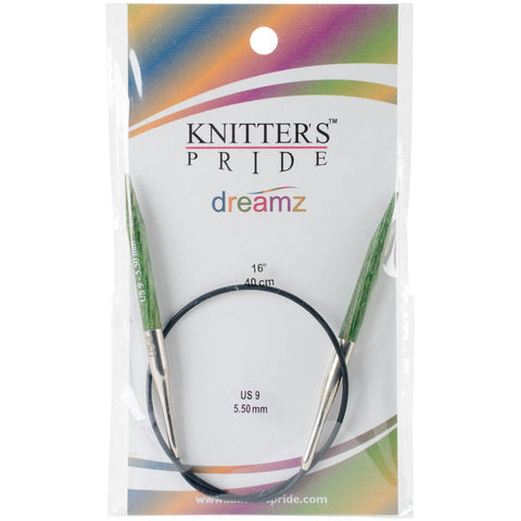 Knitter's Pride-Dreamz Fixed Circular Needles 16"-Size 9/5.5mm