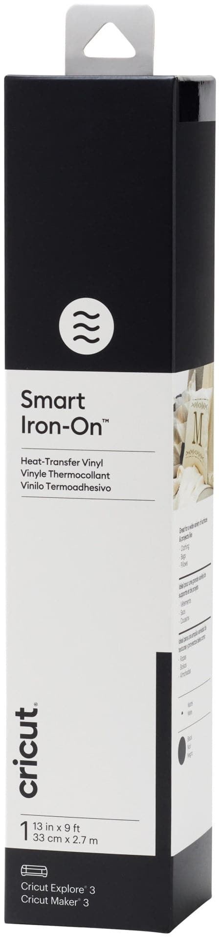 Cricut Iron-On Smart Vinyl 9ft-Black – Direct Home Supplies