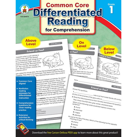 BOOK 1 DIFFERENTIATED READING FOR