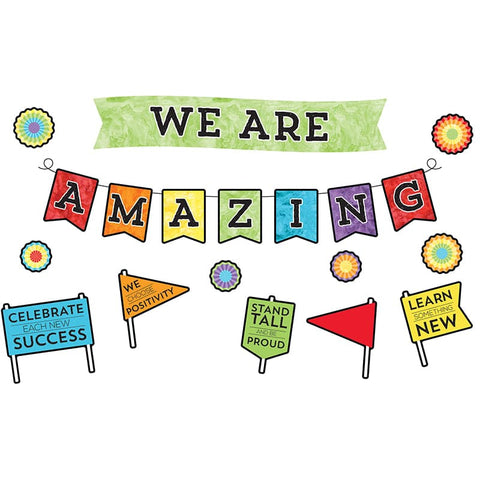 We Are Amazing Bulletin Board Set, 22 Pieces