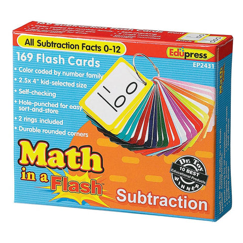 MATH IN A FLASH SUBTRACTION FLASH