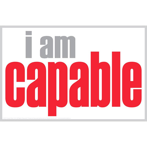 I AM CAPABLE POSTER