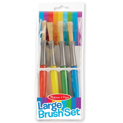 Large Paint Brushes, Set of 4