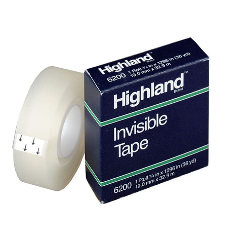 Invisible Tape, 3/4" x 1296"