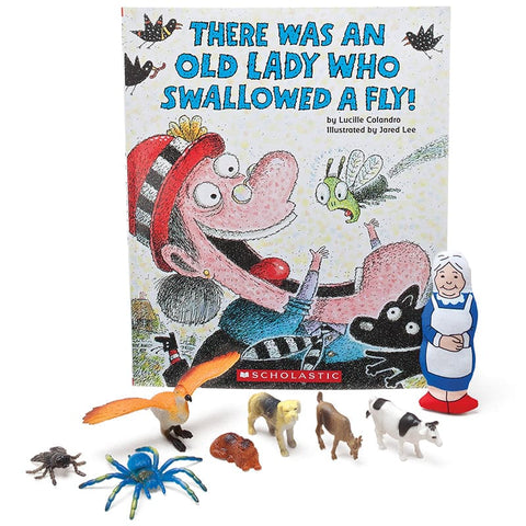 There Was an Old Lady Who Swallowed a Fly! 3-D Storybook
