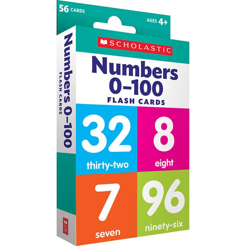 FLASH CARDS NUMBERS 0 TO 100