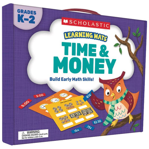 Learning Mats: Time & Money, Grades K-2