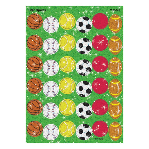 Star Sports Sparkle Stickers&reg;, 72 ct